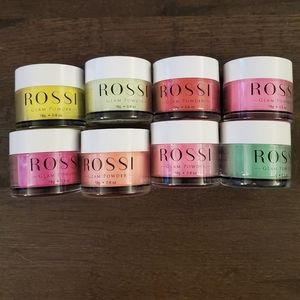 Rossi Nail Dip Powder 7 jars!